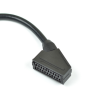 Female RGBS SCART to 4 x BNC adapter cable for Sony PVM/ BVM monitors